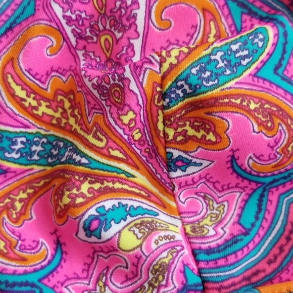 Victoria's Secret Paisley Triangle Bikini Top, Sm - Picture 3 of 8